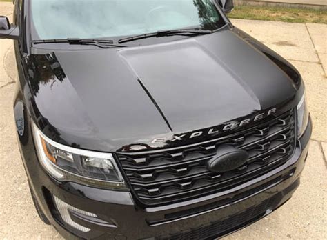 open hood ford explorer